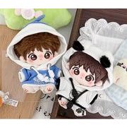 綿人形  パーカー  ドールハウス  ドール用   着せ替え  ミニドール    ぬいぐるみ用服 10CM 5款