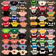 1★セーター   10-14cm用  綿人形   ぬいぐるみ用服   着せ替え ミニドール  ドールハウス  48色