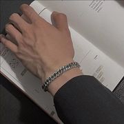 ブレスレット デザイン アクセサリー　ステンレス ブレスレット チェーン 韓国 ブレスレット上品★超新作