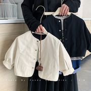 子供服　80~130cm　キッズジャケット　ショート　男女兼用　韓国キッズ服