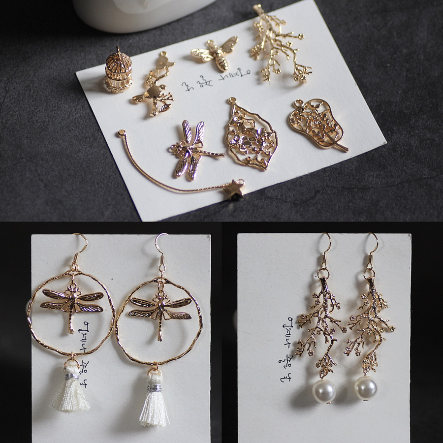 アクセサリーパーツ ハンドメイド 花 メタルパーツ 手作り 手芸 DIY 工作 メタルチャーム フラワー 和柄 星