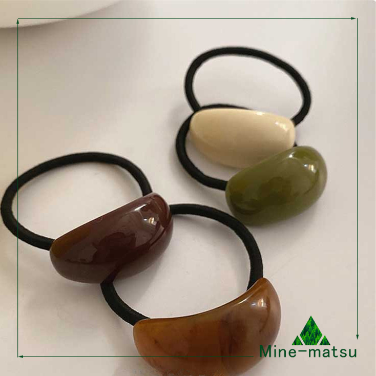 ヘアゴム 髪留め シュシュ 髪飾り ヘアアクセサリー 上品 シンプル レディース