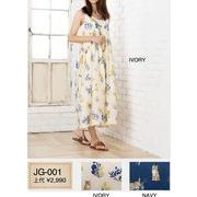 オリジナルデザインが輝る♪インド綿ワンピース「CUA COLLECTION JG001」
