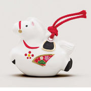 (ウインターナウ)(干支)吉祥の午土鈴 特小　(C-8)