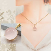 スターローズクォーツ マダガスカル産 約16mm ラウンド 天然石 ステンレス 金属アレルギー対応