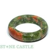 【リング】天然石スレンダーリング ユナカイト