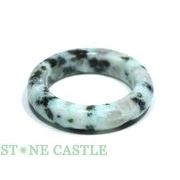 【リング】天然石スレンダーリング キウイクォーツ