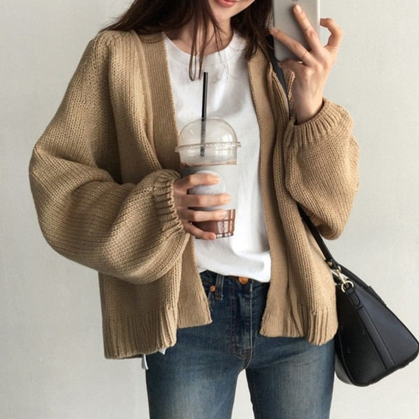 カーディガン ニットカーディガン レディース ニット ゆったり セーター アウター 通学 通勤 秋冬 おしゃれ