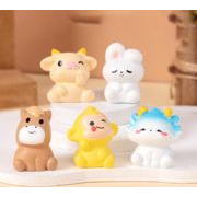 干支十二支 動物ミニチュア置物 樹脂製 開運インテリア