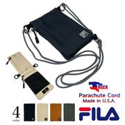 全4色 FILA（フィラ） ストリングシリーズ マルチショルダーバッグ ポーチ パラコード