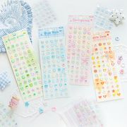 手作り ラッピング DIY ぷくぷく ぷくぷくシール  3Dステッカー 立体ステッカー 粘着シール