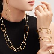 サージカルステンレスピアス　ネックレス　ブレスレット　アクセサリー　アレルギー対応　18kコーティング