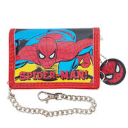 スパイダーマン チェーン付ウォレット ( フチ赤 )