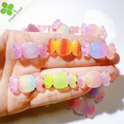 キャンンディ アクセサリーパーツ デコパーツ ペンダント ハンドメイド 貼り付けパーツ 手芸 DIY 可愛い