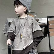 2025新作韓国子供服 ベビー服  キッズ男の子   長袖トップス +ズボン分けて販売 90cm-140cm