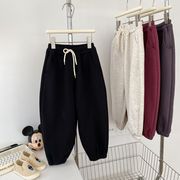 2025新品　秋冬 子供用　厚手 ズボンス　パンツ  男の子 女の子  ふわふわ  暖かい