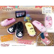 【4種のみ再入荷☆2025AW新作☆SANRIO☆簡単掃き掃除】婦人　サンリオ　お掃除　ルームシューズ
