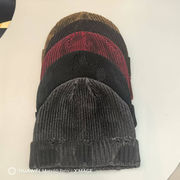 ダメージ加工 ニットキャップ レディース メンズ ヴィンテージ風 ストリートファッション