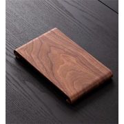 人気のあるデザイン  実木長方形展示台 茶盤としても使用可能 ウォルナット材 おしゃれな置き台