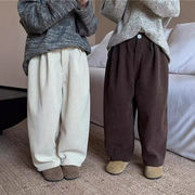 2025秋冬※MXW☆子供用コーデュロイ裏起毛パンツ厚手