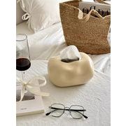 大感謝祭限定トレンド 新品  手作り感陶器ティッシュケース 居間用 デザインアイテム 4色