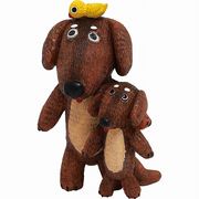 【ほっこりかわいい！卓上サイズ！】糸井忠晴 ドッグ コレクション 「Mサイズ（親子ダックス）」