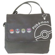 【クリップポケット】ポケットモンスター クリップポケットショルダー付き クロ モンスターボール
