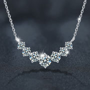 モアサナイト ネックレス レディース シルバー925 アクセサリー アクセサリー ジュエリー ギフト 結婚式