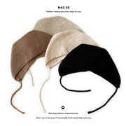 子供帽子　キッズニット帽　ニットボンネット　秋冬　韓国キッズハット