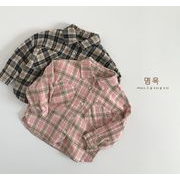 2025秋新品 い韓国風子供服  ワイシャツ ベビー服 キッズ 長袖 トップス80-130cm 2色