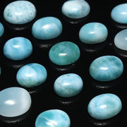 ルース　ラリマー＜ドミニカ産＞　オーバル型　ランダム発送