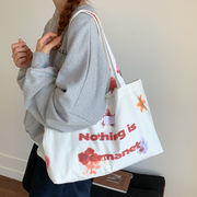 トートバッグ　デザイン　韓国ファッション　大容量