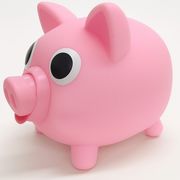 サンスマイル 【予約販売】おしゃべり ブタ貯金箱 ピンク