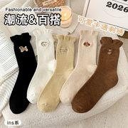 2025冬新入荷★レディース靴下＆ソックス　厚手★5色