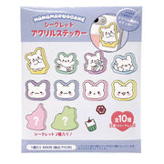 【取寄せ商品】はなまるおばけ シークレットアクリルステッカー（1BOX/10個入）