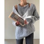 今季マストバイ   気質   おしゃれ   厚手 ニット  セーター+カミソール  インナー