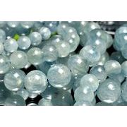 ライトカラー◇天然色 ブルーグリーンカイヤナイト 7mm ブレスレット 1個売り _BG6119-7