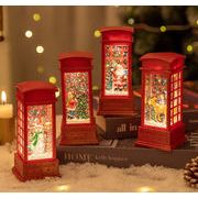 2025秋冬新作 クリスマスハウス  ライト付き クリスマスオブジェ クリスマス雑貨 家 置き物