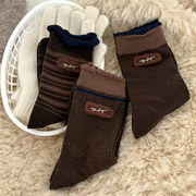 2025秋冬新作★レディース 靴下★ソックス ★快適 通気性良い 履き心地良い 靴下中長セクション