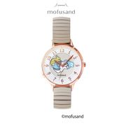 【腕時計】mofusand ジャバラウォッチＧ GY グレー うさにゃん