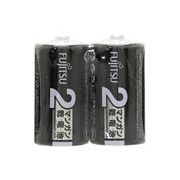 富士通 黒マンガン乾電池単2(2P) R14PU(2S)