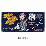 ■2025AW　新作■　BETTY BOOP　デニムバナー　BT-BIKER