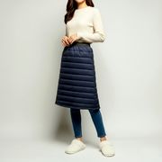 品薄）UCHINO マシュマロガーゼ 七分袖タックワンピース Mサイズ