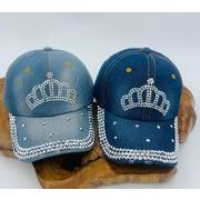 ヒップポップ帽 ダンス帽 パーティー帽子 レディース帽 デニム帽 ステージハット 舞台帽子 無地帽子