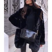 冬服 レディースコート 防寒コート 純色コート 裏起毛コート 毛皮コート 暖かいファー