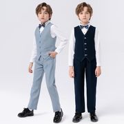 学園祭 発表会 卒園式 卒業式 上品 キッズスーツ 男児お祝い 子供服 フォーマル七五三 英国 セレモニー