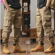 カジュアルパンツ 通勤パンツ オーバーオール ゆったりパンツ 夏パンツ メンズパンツ ロングパンツ