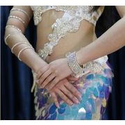 ベリーアクセサリー 演出服 パーティーダイヤモンドブレスレット ベリーダンスブレスレット