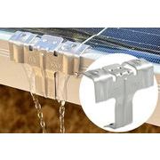 ソーラーパネルアセンブリ 太陽光発電排水クリップ 泥ガイドクリップ 泥塵除去 電池パネル 排水バックル