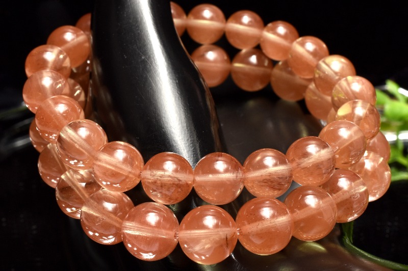 透明◇カラーチェンジ アンデシン 7mm ブレスレット 1個売り _BG6157-7